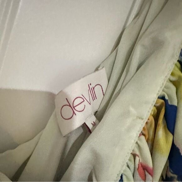 Ruffle one shoulder colorful maxi! - Picture 3 of 4